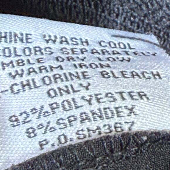 Smitty Men 44 Black Lightweight Stretch Pleated Front Referee Pants With Pockets - Picture 5 of 8